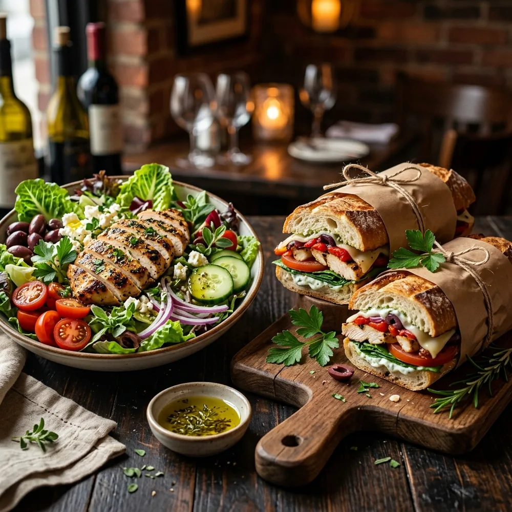 Fresh salads, gourmet wraps and Italian subs at Bella Pizza Hasbrouck Heights
